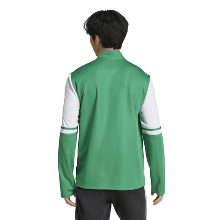 Ballynahinch Rugby Club - Poly Contrast 1/4 Zip - Green - adidas - Stash Shop