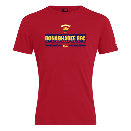 Donaghadee Rugby Club - Forge Tee - Red - Canterbury - Stash Shop
