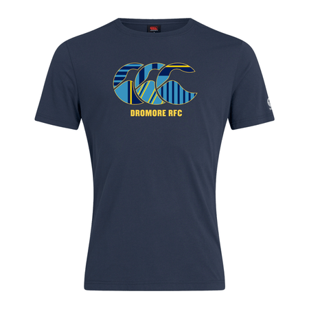 Dromore Rugby Club - Uglies Tee - Navy/Yellow - Canterbury - Stash Shop