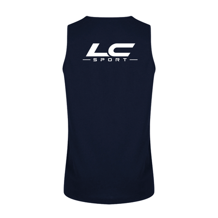 Lurgan College Sports - Club Dry Singlet - Navy -Canterbury- Stash Shop