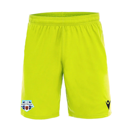 Portrush FC - GK Match Short - Neon - Macron - Stash Shop