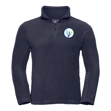 Botanic PS - ¼-zip outdoor fleece - French Navy