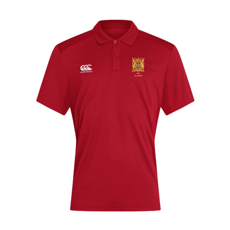 RES PE Staff - Club Dry Polo - Red