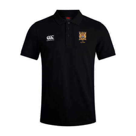 RES PE Staff - Waimak Polo Shirt - Black -Canterbury- Stash Shop