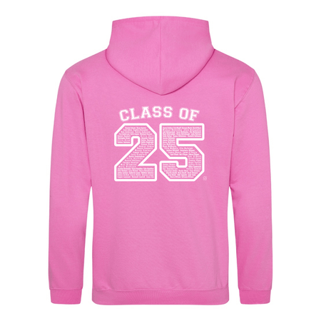 Woghart School Leavers Hoodie - Mid Level - Pink - Stash Shop - Stash Shop