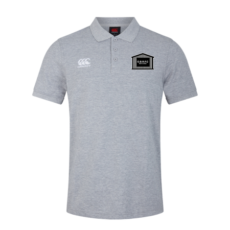 OBRFC Men's Shed - Cotton Waimak Poloshirt - Grey