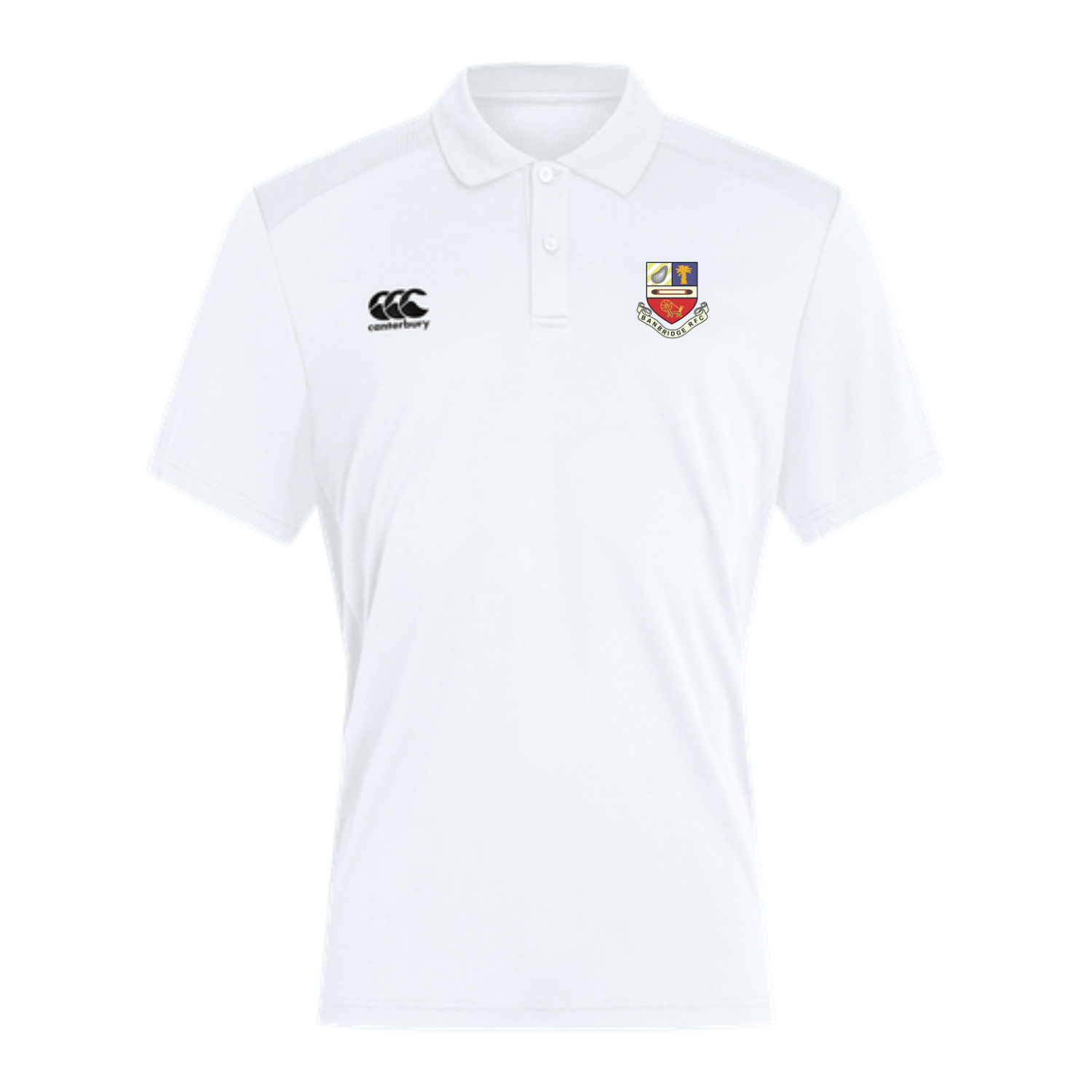 Poly Polo - White
