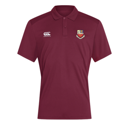 Poly Polo - Maroon