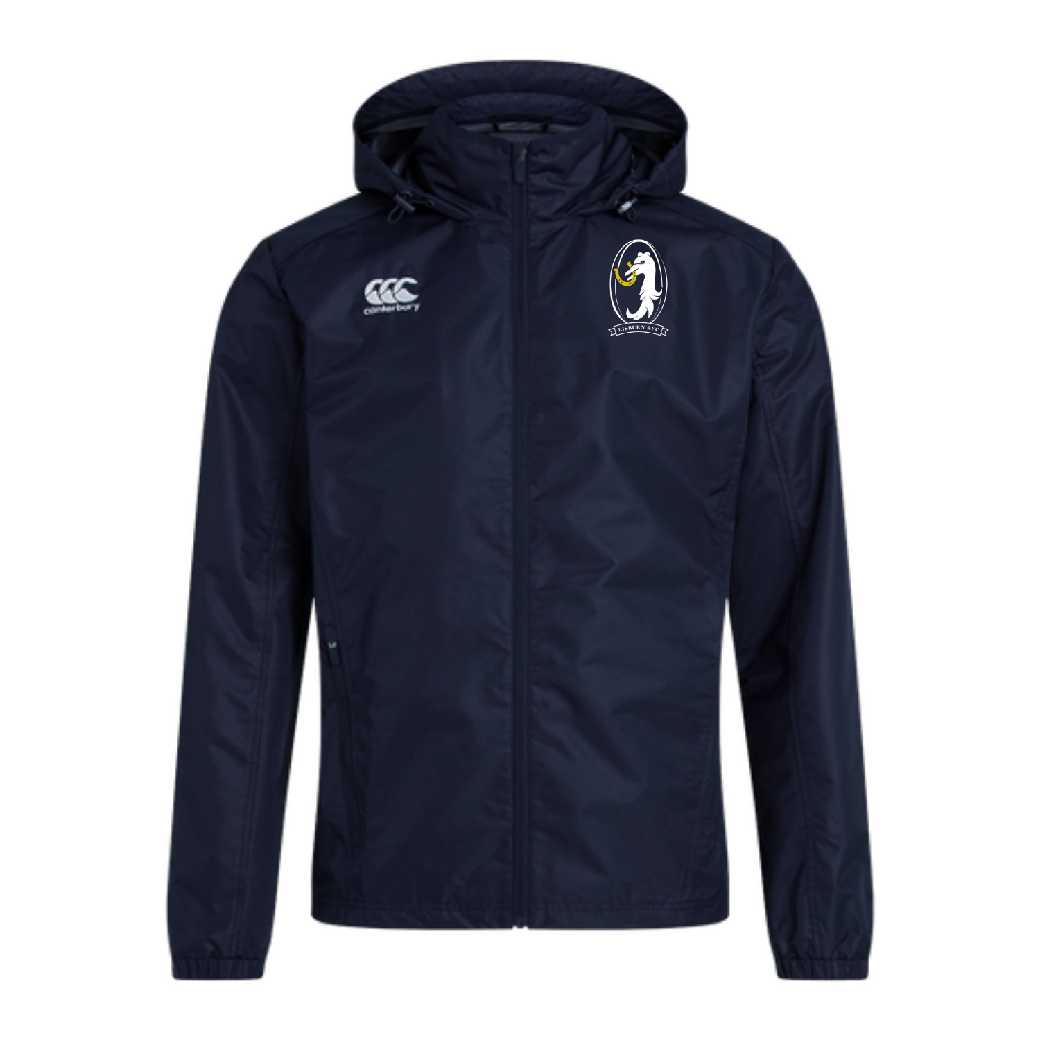 Lisburn RFC - Full Zip Rain Jacket