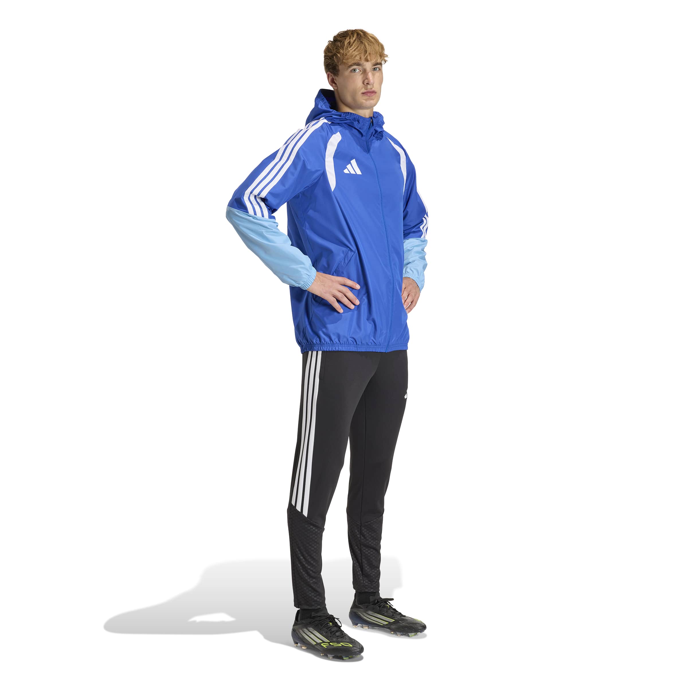 Belfast Harlequins Hockey Club - Advantage Competition Hooded All-Weather Jacket - Blue