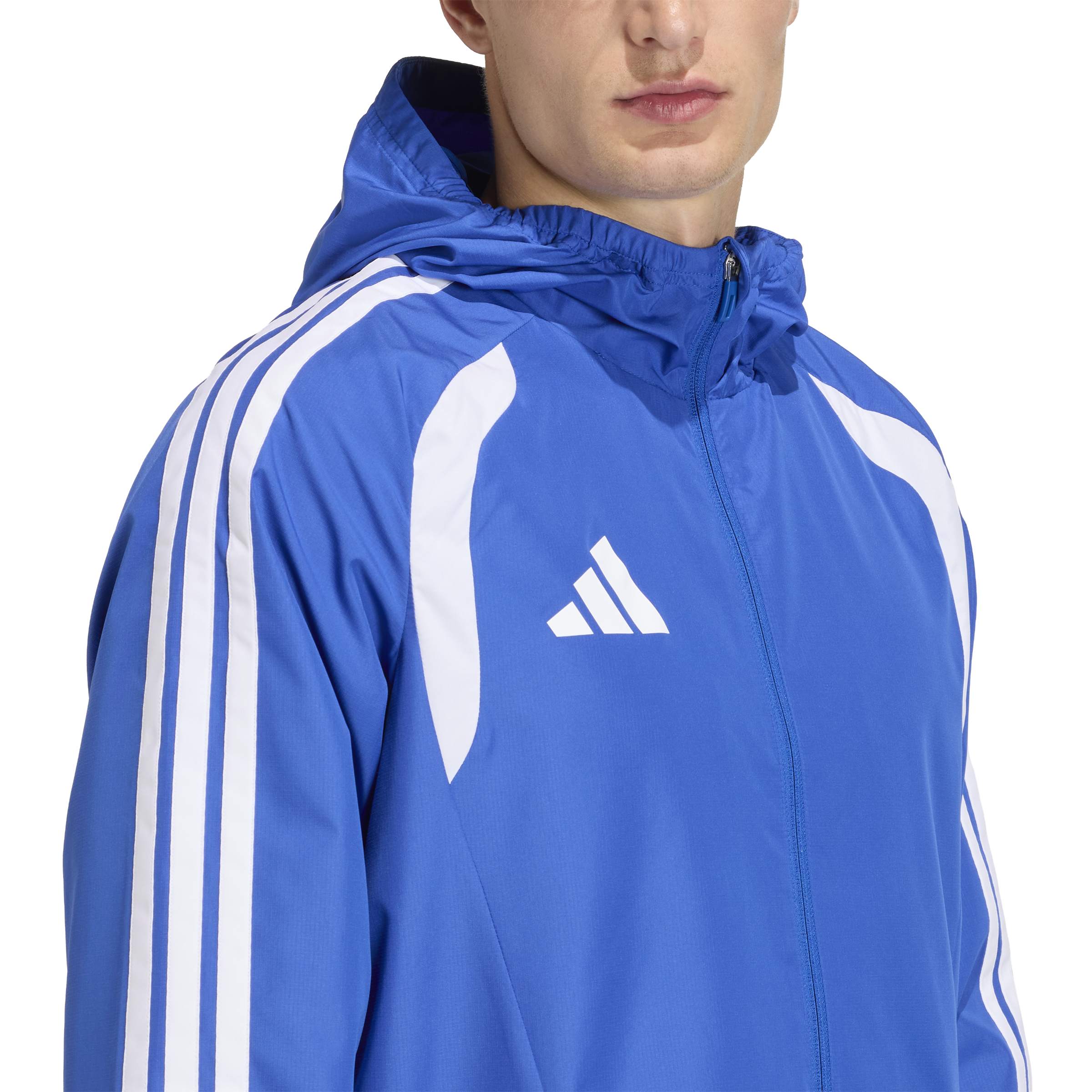 Belfast Harlequins Hockey Club - Advantage Competition Hooded All-Weather Jacket - Blue