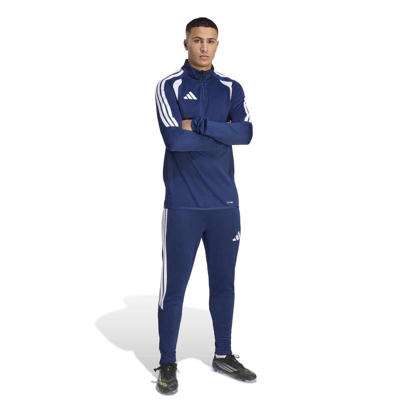 Belfast Harlequins Ladies Hockey Club - Advantage League Slim-Fit Zip-Pocket Training Track Pants - Navy