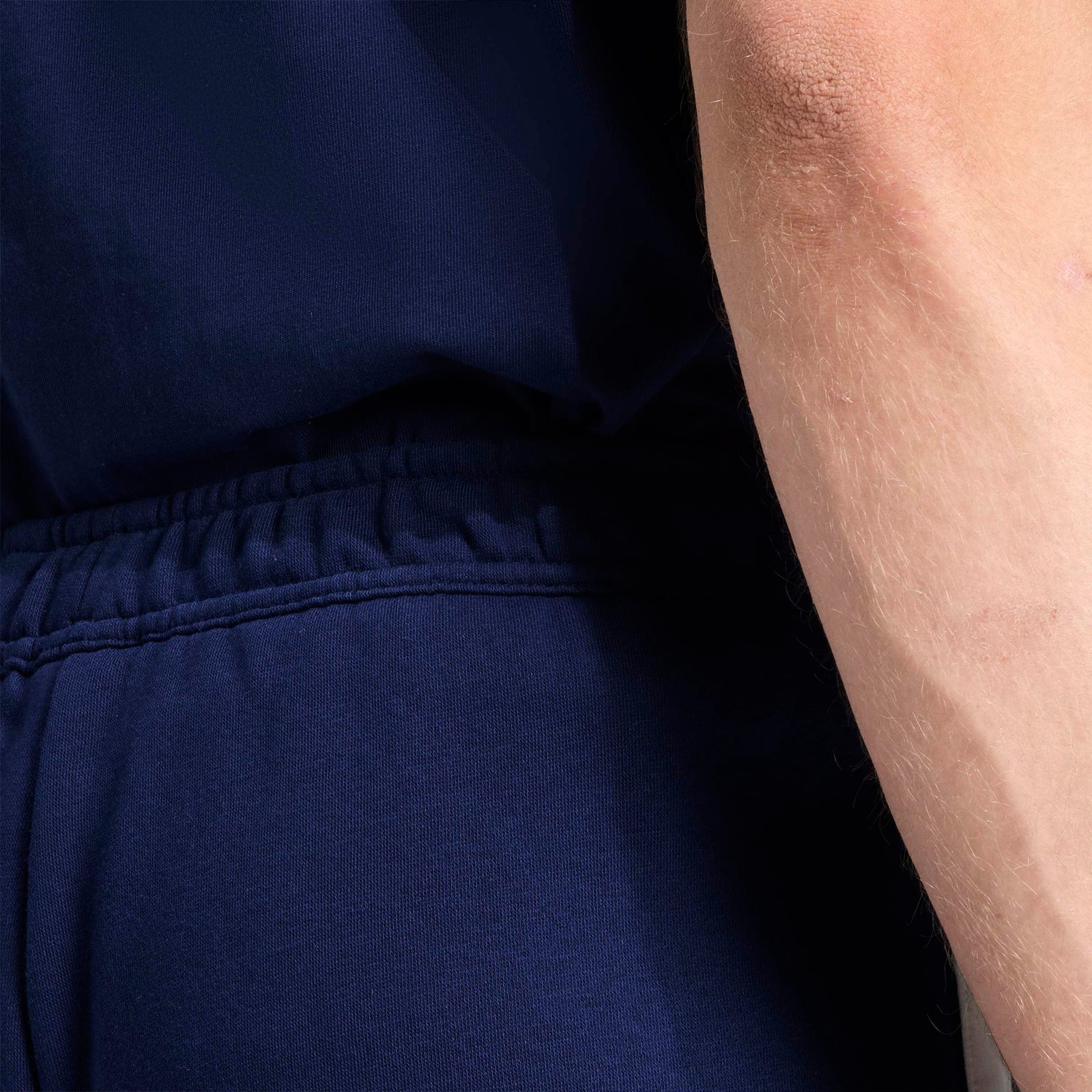 Belfast Harlequins Ladies Hockey Club - Advantage League Zip-Pocket Cotton Sweat Shorts - Navy