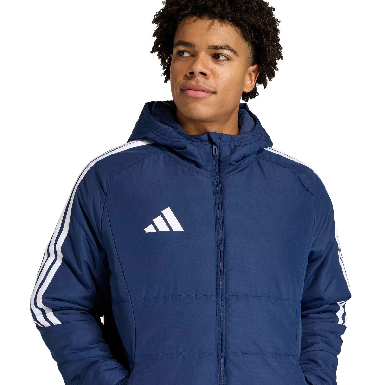 Belfast Harlequins Ladies Hockey Club - Advantage Hooded Long Coat - Navy