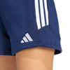 Belfast Harlequins Rugby Club - Womens Advantage League Zip-Pocket Cotton Sweat Shorts - Navy