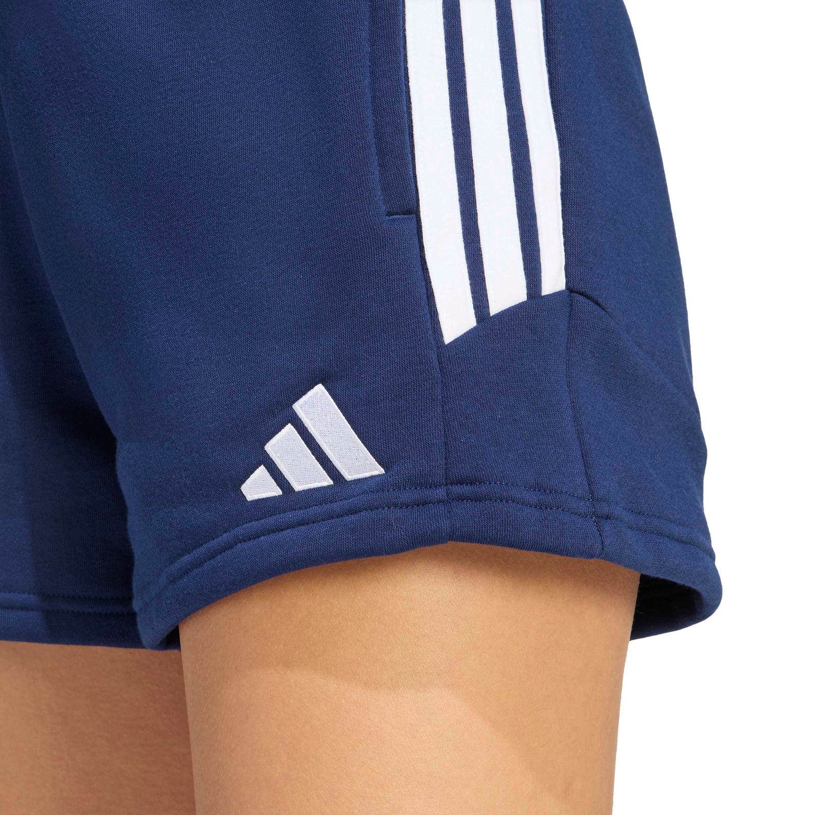 Belfast Harlequins Ladies Hockey Club - Womens Advantage League Zip-Pocket Cotton Sweat Shorts - Navy