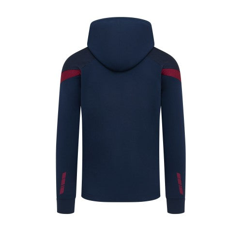 Academy Rugby Football Club - Kinetic Tech Hoodie - Navy/Maroon