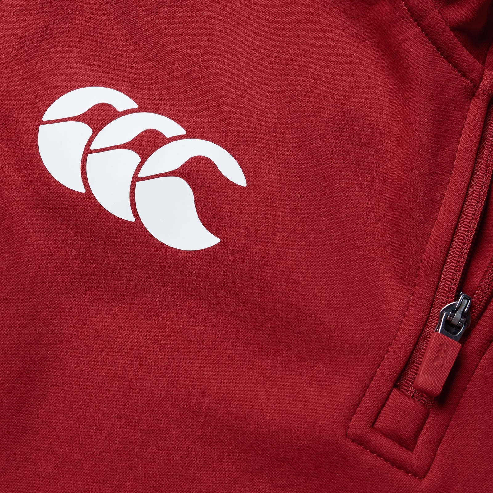 British & Irish Lions - 1/4 Zip Fleece - Red