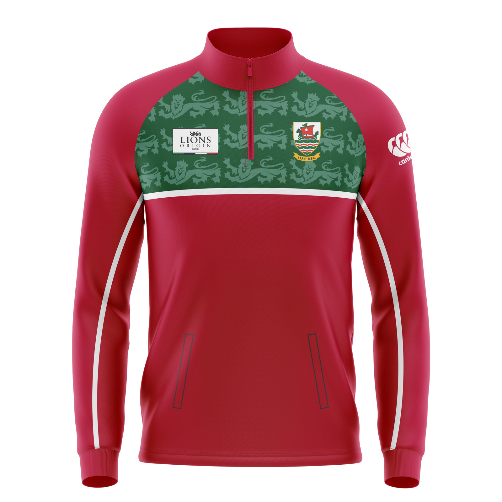 Larne RFC - Lions Origin MTO 1/4 Zip