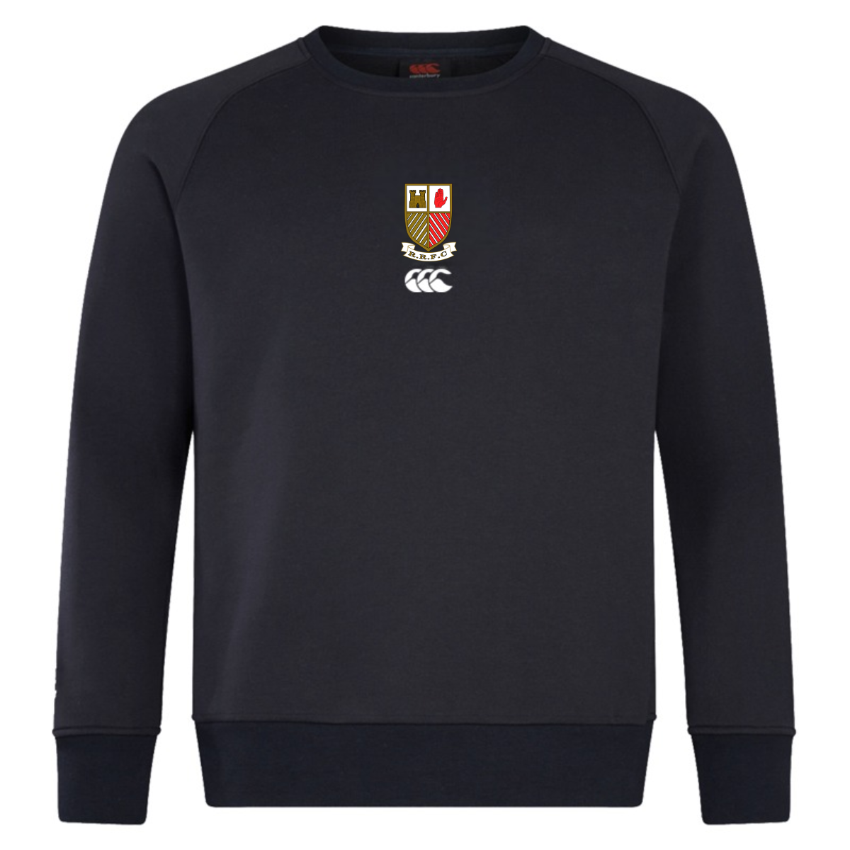 Randalstown Rugby Club - Ladies Club Crew - Black – Stash Shop