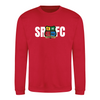 Strabane Rugby Club - SRFC Sweatshirt - Red