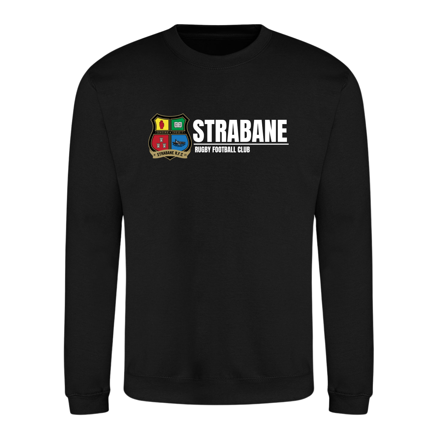 Strabane Rugby Club - Logo Sweatshirt - Black