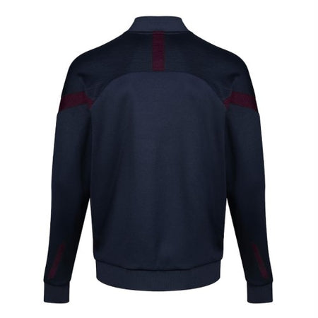Academy Rugby Football Club - Kinetic Sports Full Zip Track Jacket - Navy/Maroon