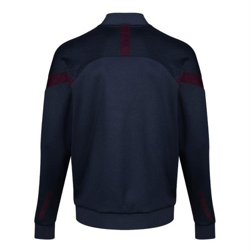 Academy Rugby Football Club - Kinetic Sports Full Zip Track Jacket - Navy/Maroon