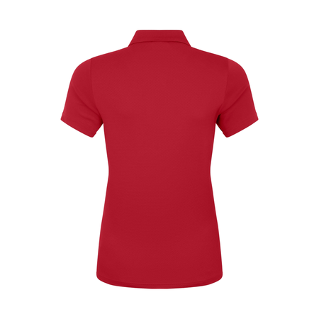 RES PE Staff - Club Dry Polo - Ladies - Red