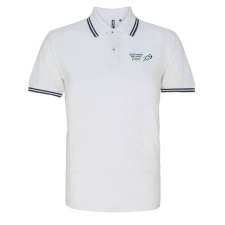NI Judo - White Polo Shirt
