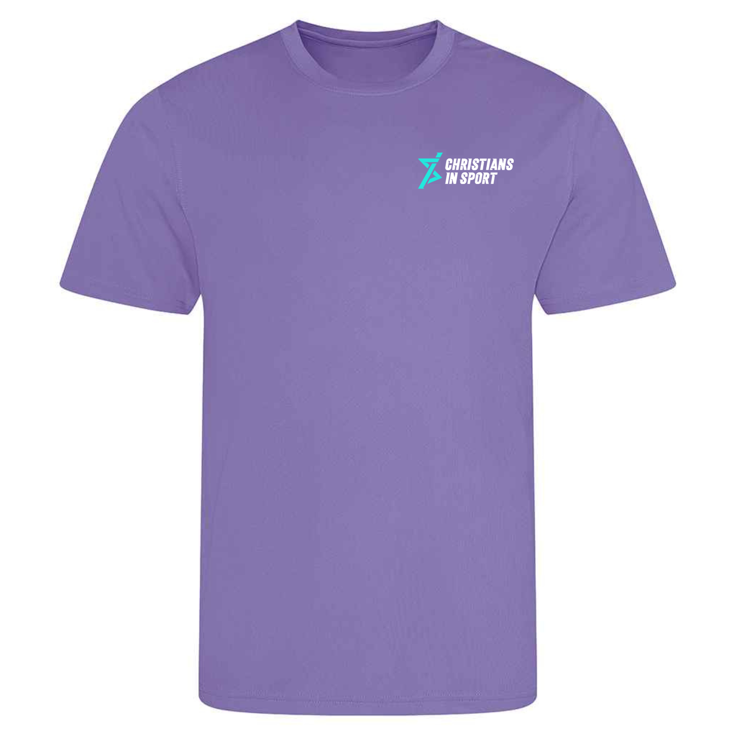 Christians in Sport Mens Sports T-Shirt - Digital Lavender