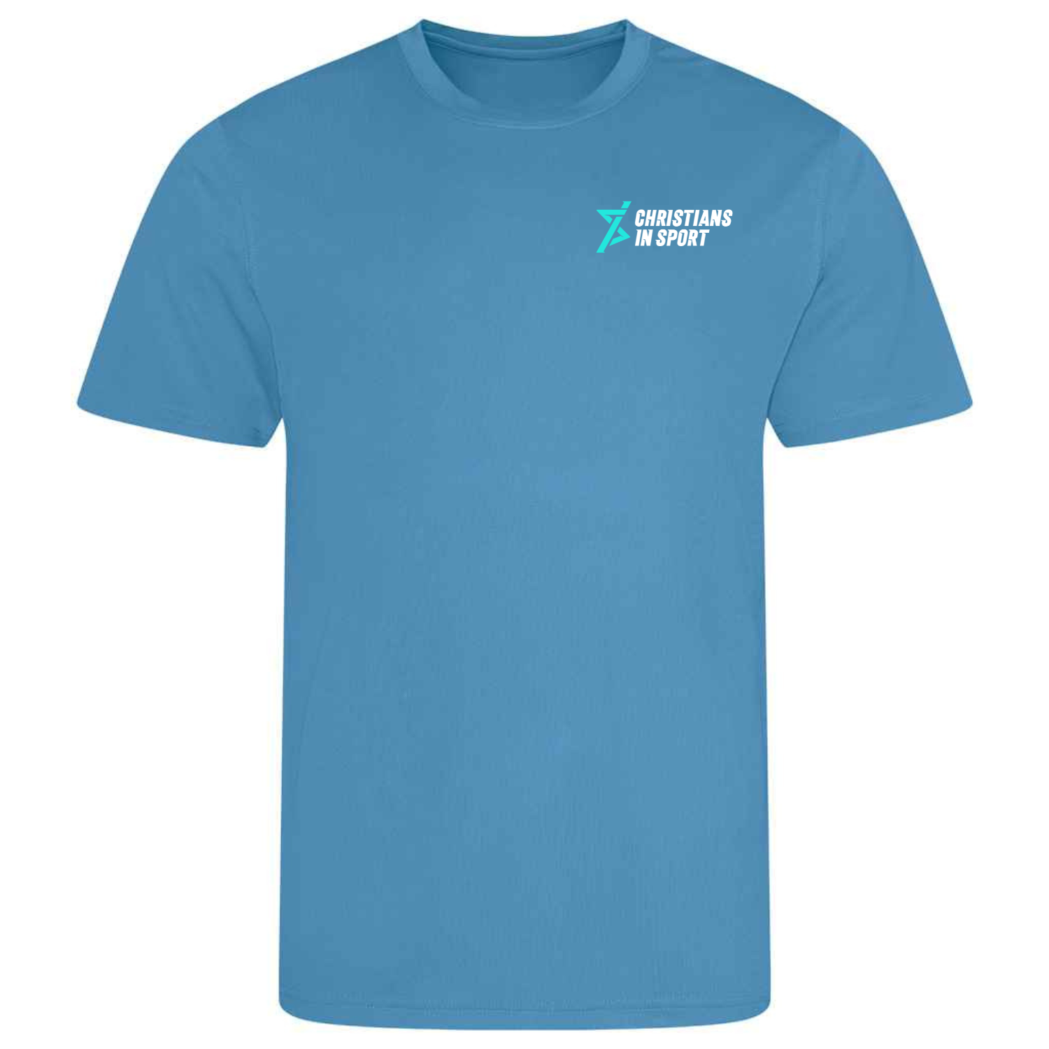 Christians in Sport Sports T-Shirt - Sapphire Blue