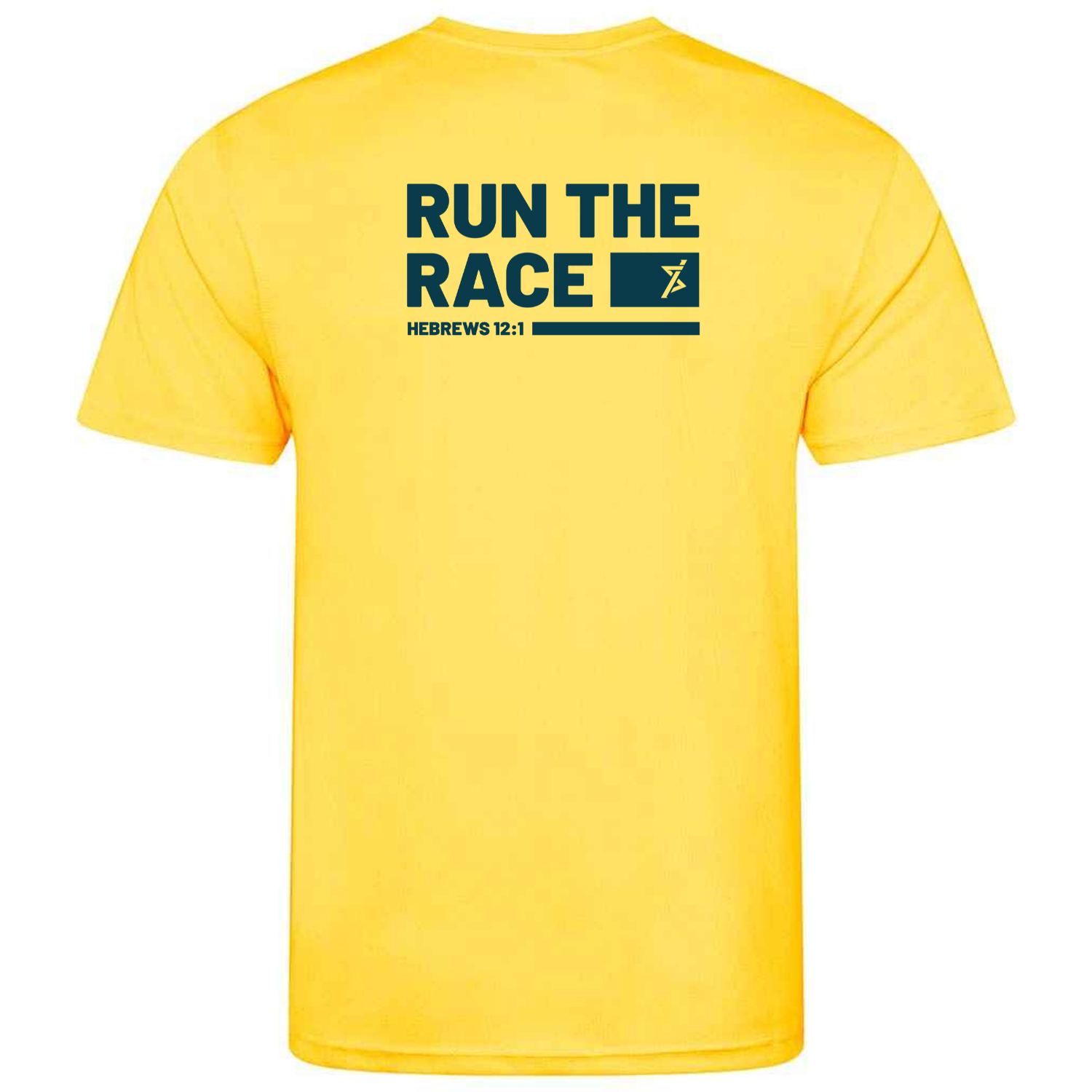 Christians in Sport Mens Sports T-Shirt - Sun Yellow