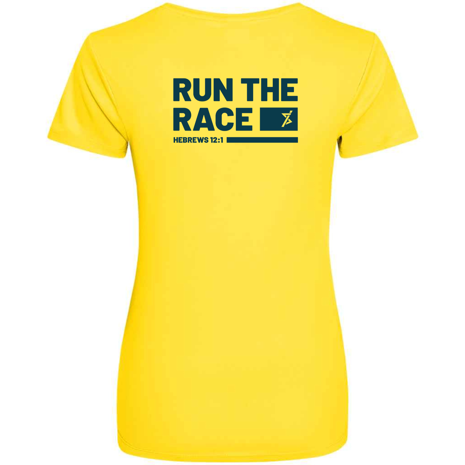 Christians in Sport Women's Sports T-Shirt - Sun Yellow