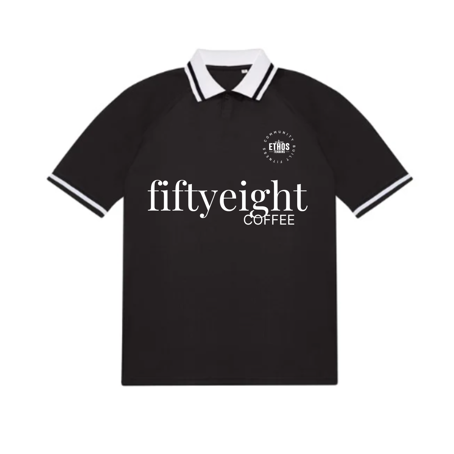 Ethos Training Football Jersey - Black