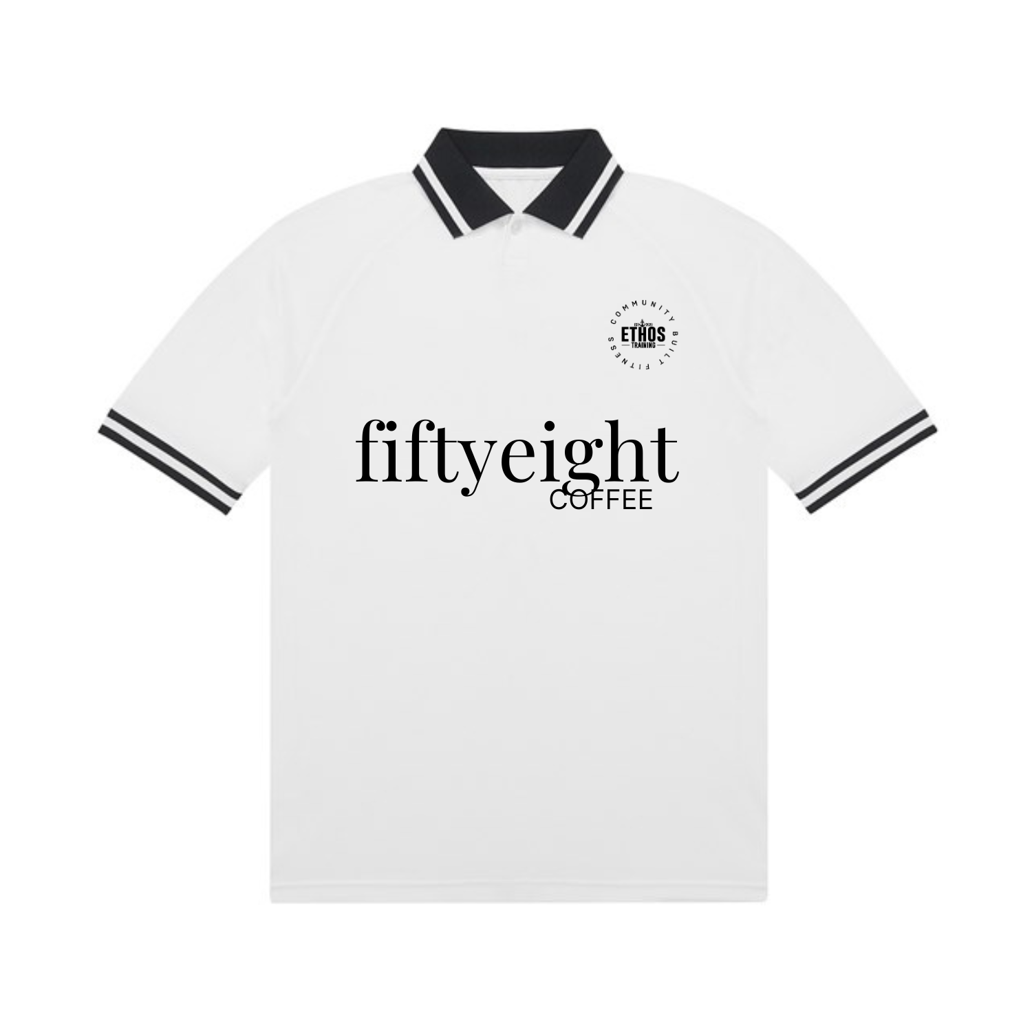 Ethos Training Football Jersey - White