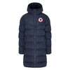Ballyclare HS Staff Chevron Puffer Coat - Navy