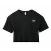 Ethos Training Ladies Cropped Tee - Washed Black