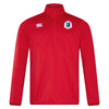 Ballyclare HS Staff - Club 1/4 Zip Midlayer - Red