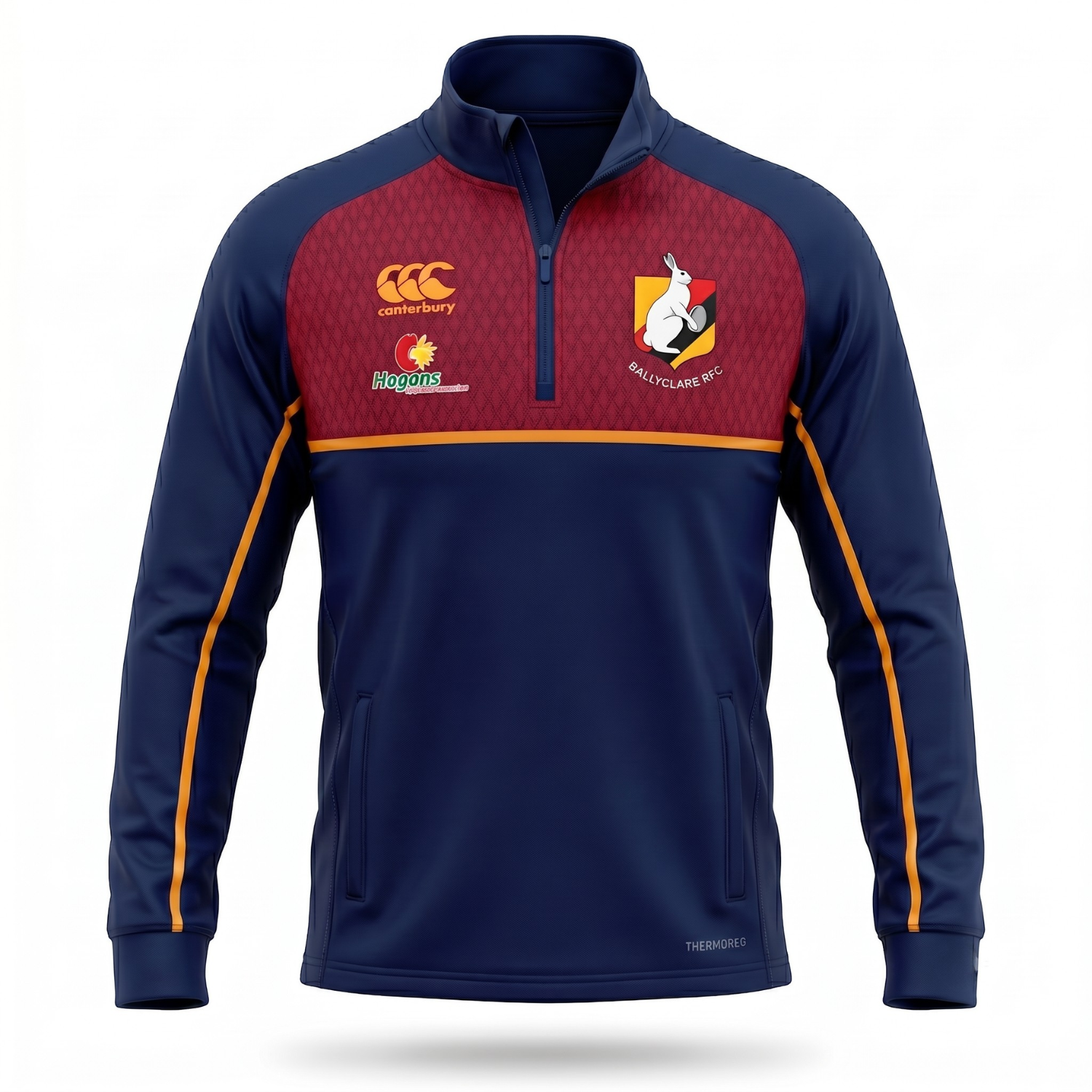 Ballyclare Rugby Club - MTO 1/4 Zip Midlayer