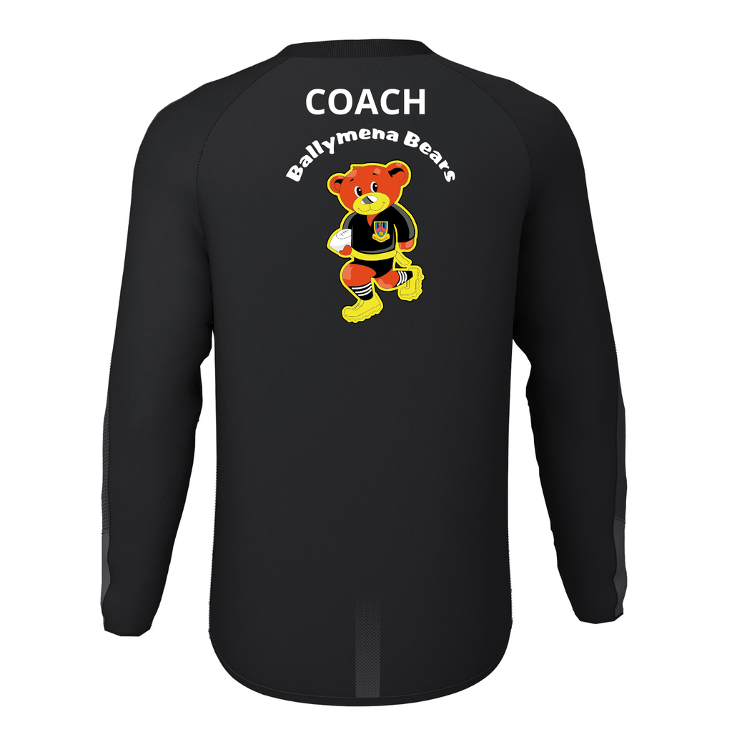 Ballymena Rugby Club - Bears - Coach Edge Pro Contact Top - Black