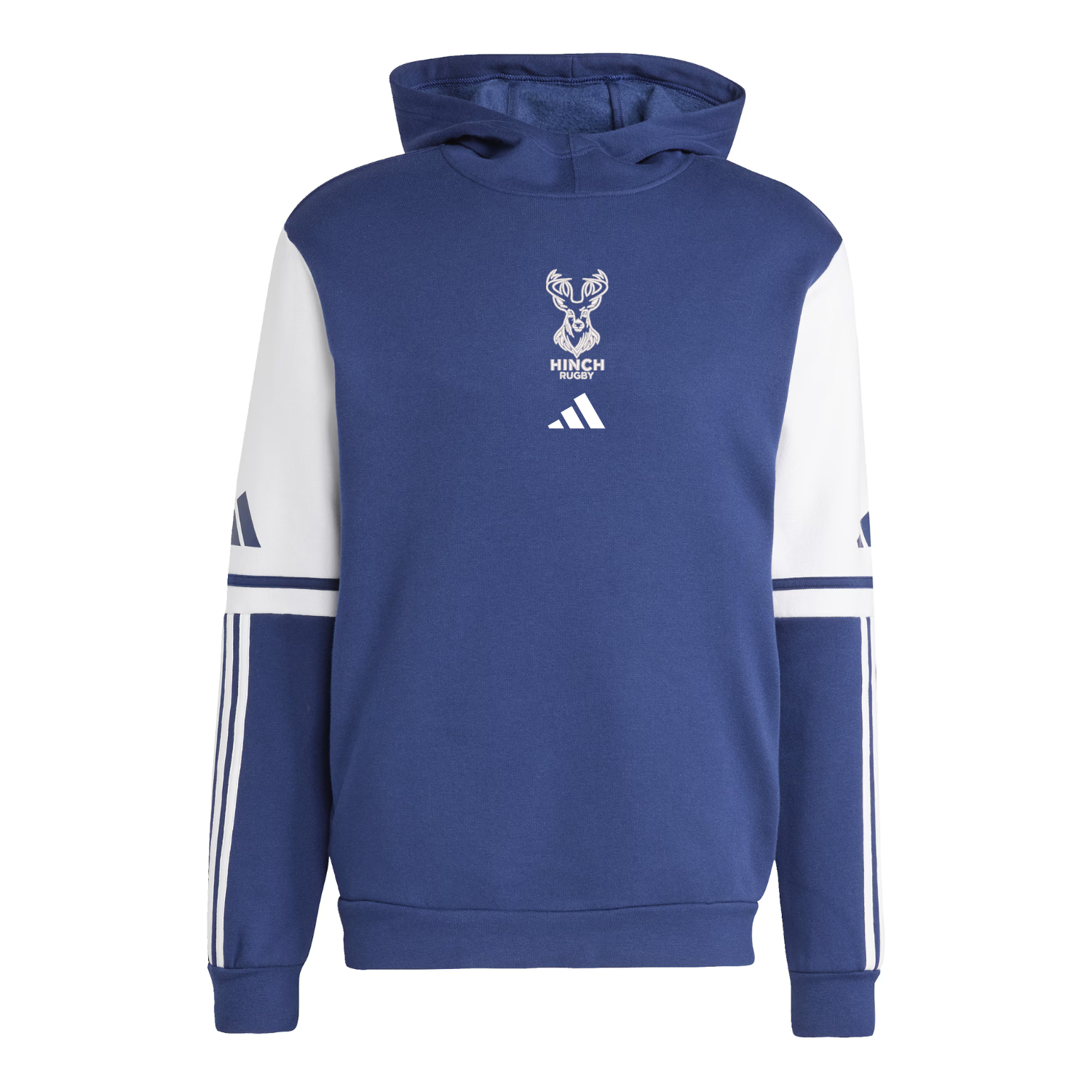 Ballynahinch Rugby Club - Contrast Cotton Hoodie - Navy