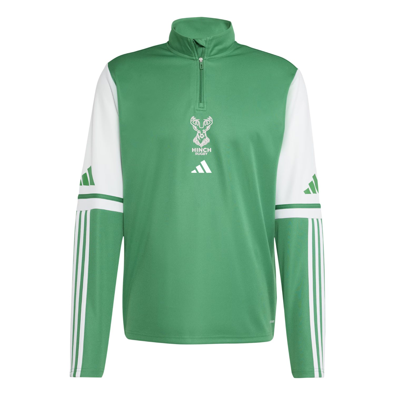 Ballynahinch Rugby Club - Poly Contrast 1/4 Zip - Green