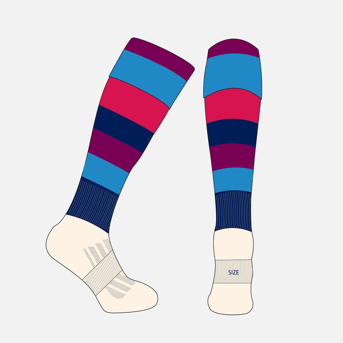 Belfast Harlequins Rugby Socks – Stash Shop
