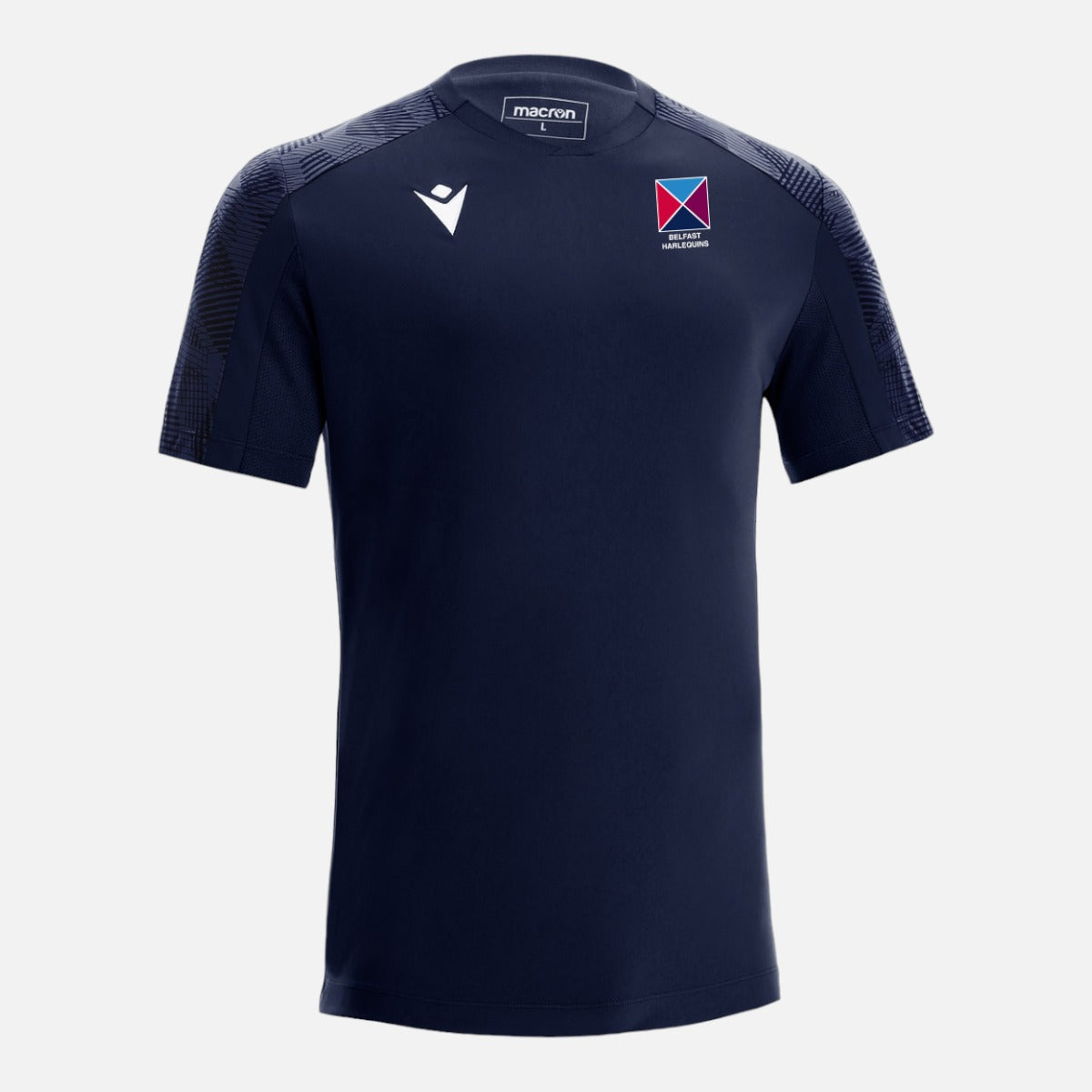 Belfast Harlequins Poly Gede Tee - Navy