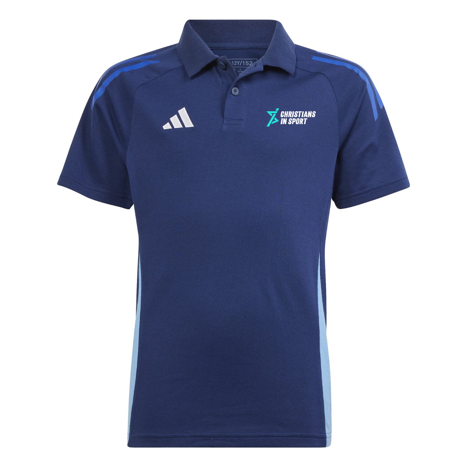 Christians in Sport Junior Polo - Navy