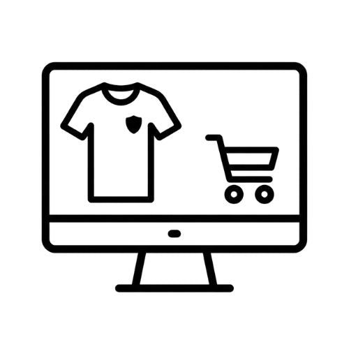 Custom online shop