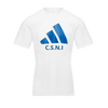 CSNI Cotton Logo T-Shirt 25 - White