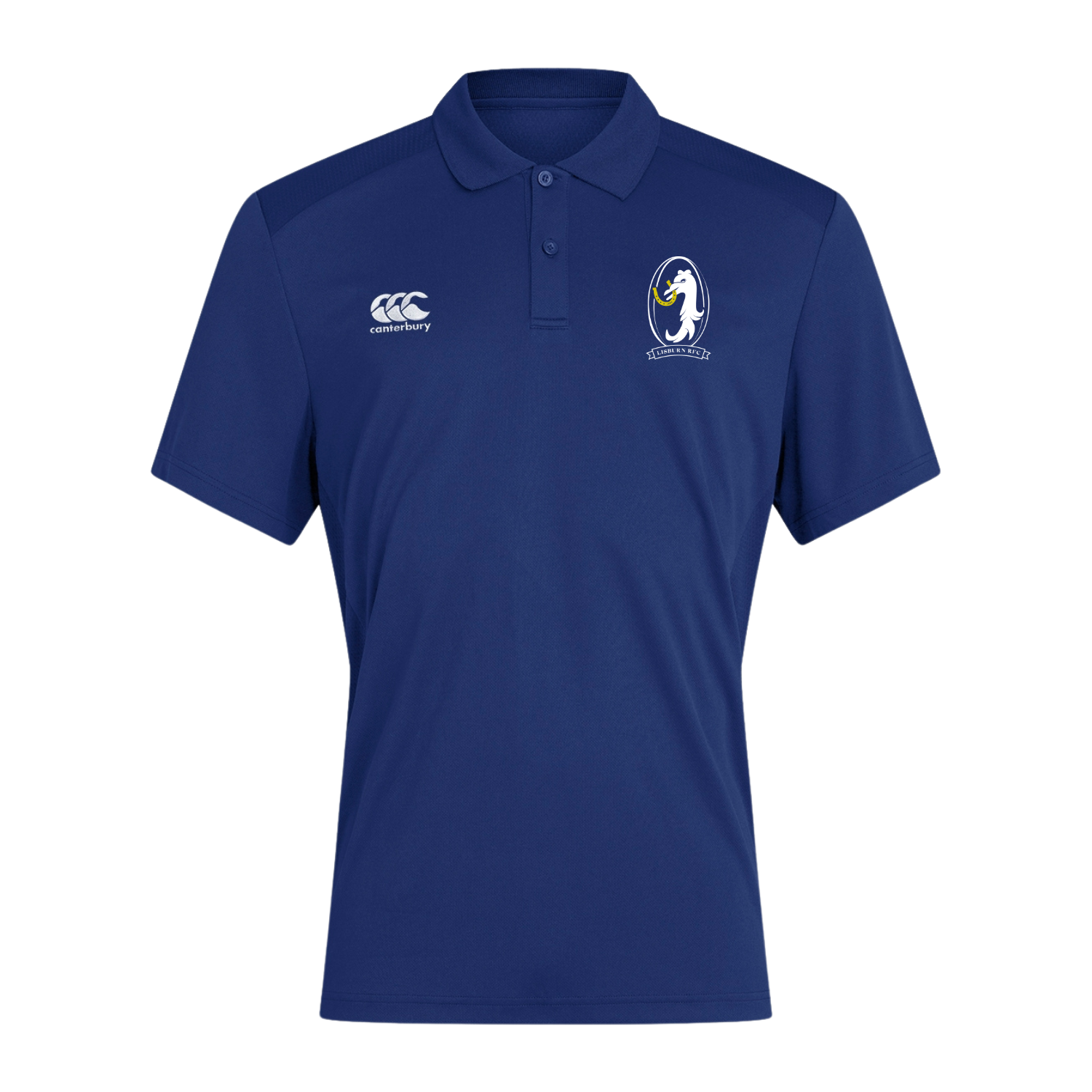 Lisburn Rugby Club - Poly Polo - Royal