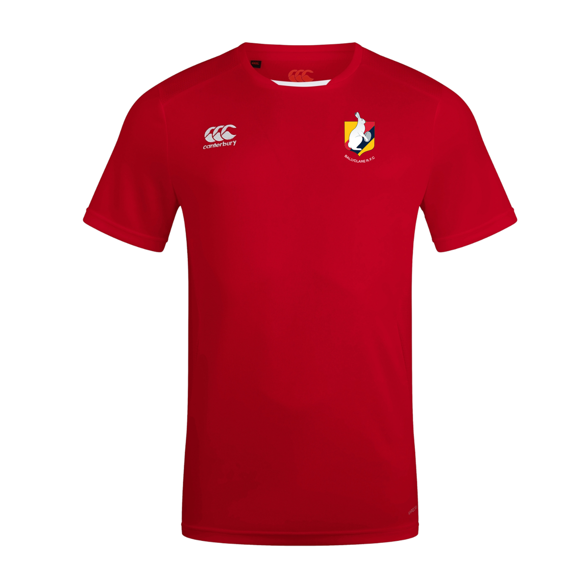 Ballyclare Rugby Club - Ladies Club Dry Tee - Red